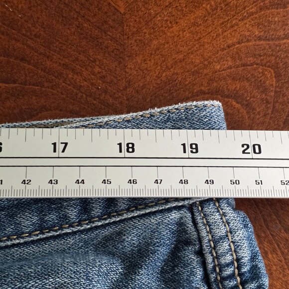 Vintage Y2K JNCO Carson Baggy Relaxed Mens Size 40 Blue Denim Shorts - Picture 7 of 9